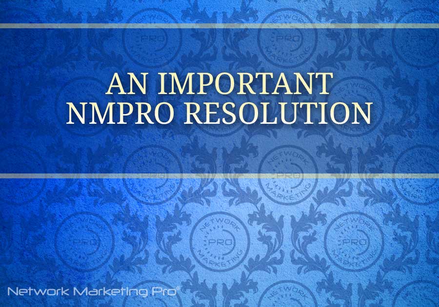 An Important NMPro Resolution