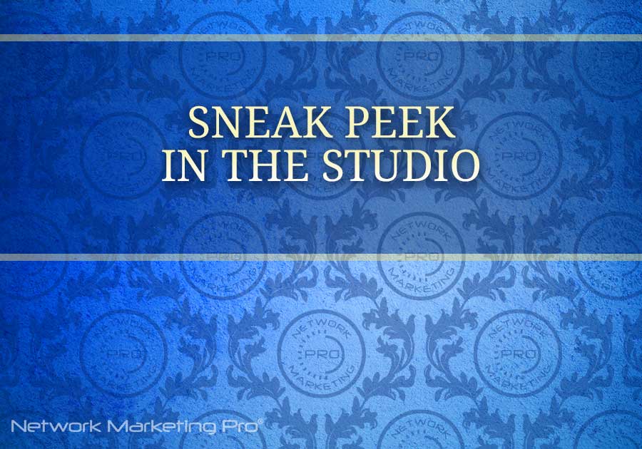 Sneak Peek in the Studio