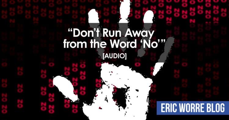 Don't Run Away from the Word No_Audio