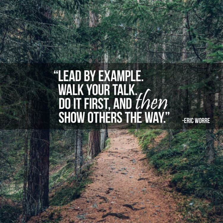 Lead by Example