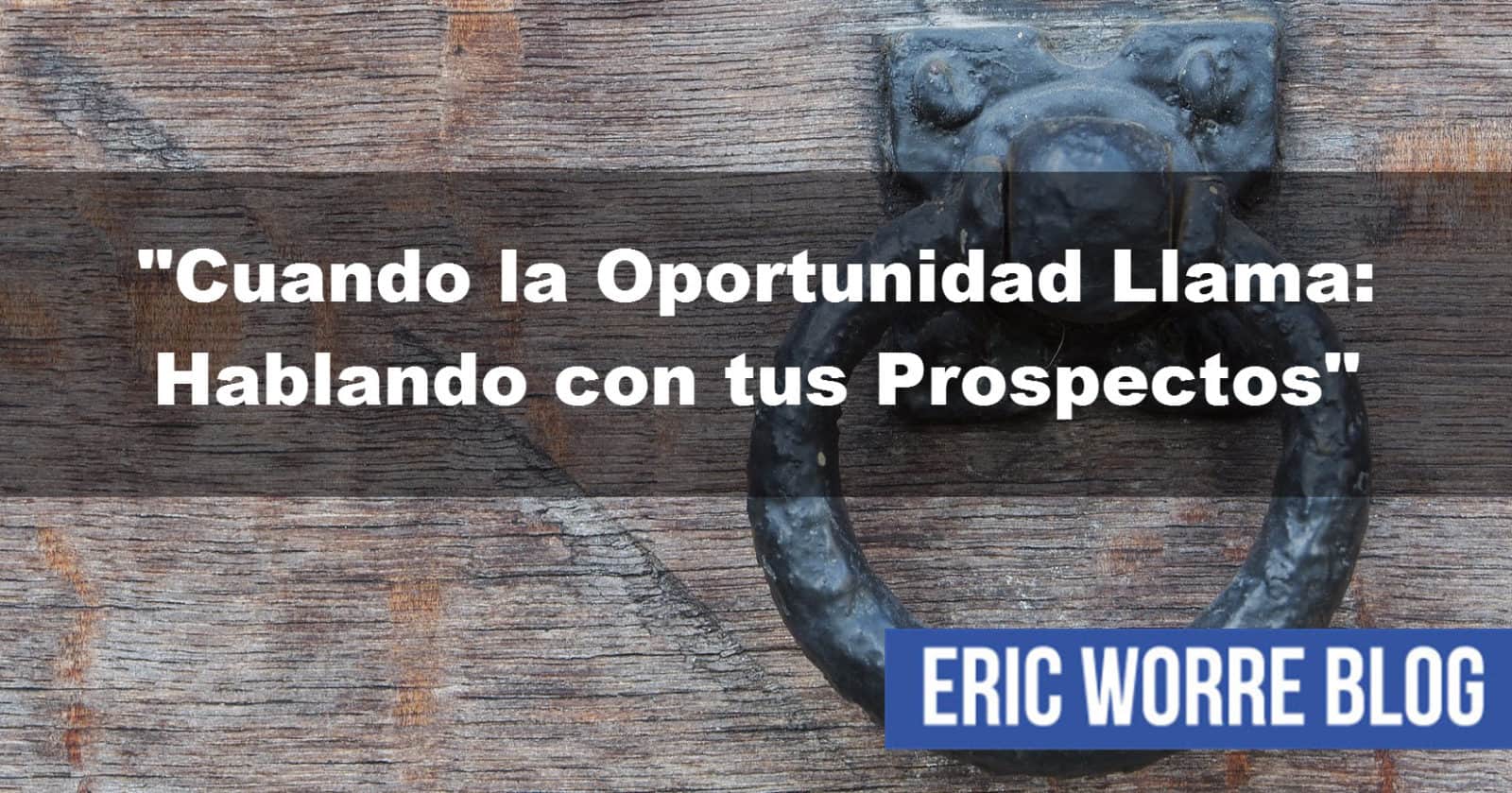 hablando con tus prospectos